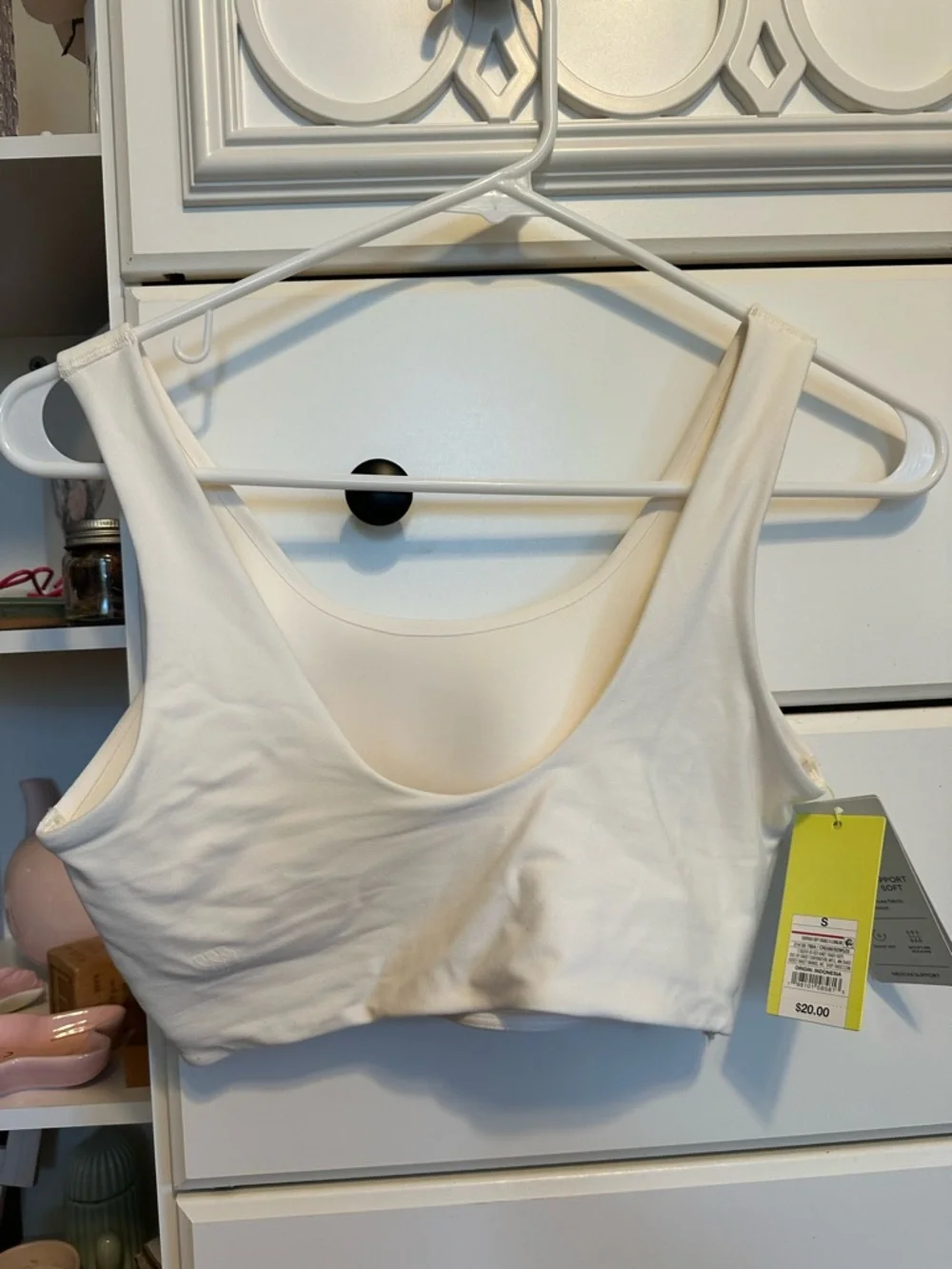 Target Cream Scoop Neck Bra - Picture 3 of 4